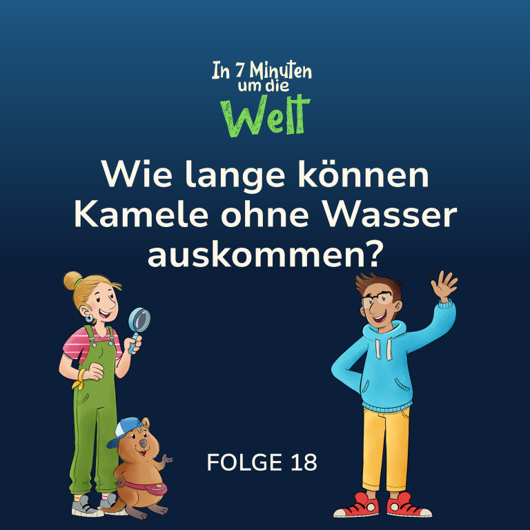 Folge 18 – Wie lange können Kamele ohne Wasser auskommen?